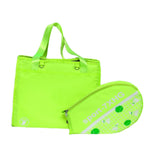 Maxbell Tennis Handbag Removable Storage Fitness Large Capacity Racquet Shoulder Bag Green