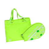 Maxbell Tennis Handbag Removable Storage Fitness Large Capacity Racquet Shoulder Bag Green