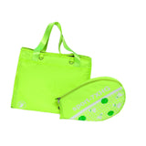 Maxbell Tennis Handbag Removable Storage Fitness Large Capacity Racquet Shoulder Bag Green