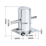 Maxbell 3.1x3.5inch Dock Bollard Mooring Post Multifunctional Sturdy Marine Hardware