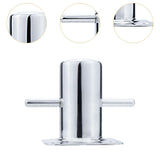 Maxbell 3.5x4.7inch Dock Bollard Mooring Post Multipurpose Single Cross Mooring Bitt