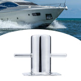 Maxbell 3.5x4.7inch Dock Bollard Mooring Post Multipurpose Single Cross Mooring Bitt