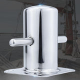 Maxbell 3.5x4.7inch Dock Bollard Mooring Post Multipurpose Single Cross Mooring Bitt