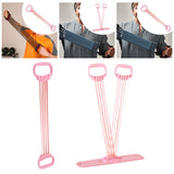 Maxbell Resistance Band with Handles Adjustable Exercise Band for Pilates Yoga Women without Foot Pedal