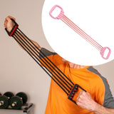 Maxbell Resistance Band with Handles Adjustable Exercise Band for Pilates Yoga Women without Foot Pedal