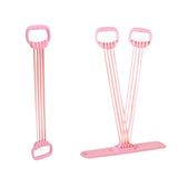 Maxbell Resistance Band with Handles Adjustable Exercise Band for Pilates Yoga Women without Foot Pedal