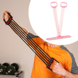 Maxbell Resistance Band with Handles Adjustable Exercise Band for Pilates Yoga Women with Foot Pedal