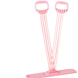 Maxbell Resistance Band with Handles Adjustable Exercise Band for Pilates Yoga Women with Foot Pedal