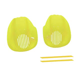 Maxbell 2Pcs Swimming Hand Paddles Flat Swim Gloves for Adults Enthusiasts Beginners yellow M