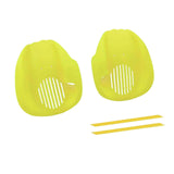 Maxbell 2Pcs Swimming Hand Paddles Flat Swim Gloves for Adults Enthusiasts Beginners yellow M