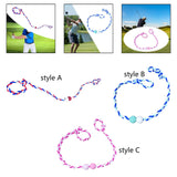 Maxbell Stretching Rope Portable Practical Warm up Training Rope for Home Gym Office Style A