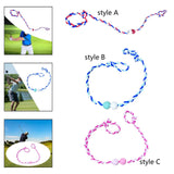 Maxbell Stretching Rope Portable Practical Warm up Training Rope for Home Gym Office Style A