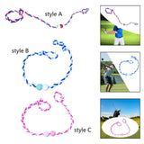 Maxbell Stretching Rope Portable Practical Warm up Training Rope for Home Gym Office Style A