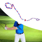 Maxbell Stretching Rope Portable Practical Warm up Training Rope for Home Gym Office Style A