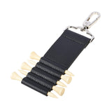 Maxbell Golf Tee Holder Women Men Stylish Golf Tee Carrier for Playing Golfing Belts Black