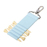Maxbell Golf Tee Holder Women Men Stylish Golf Tee Carrier for Playing Golfing Belts Blue