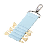 Maxbell Golf Tee Holder Women Men Stylish Golf Tee Carrier for Playing Golfing Belts Blue