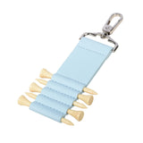 Maxbell Golf Tee Holder Women Men Stylish Golf Tee Carrier for Playing Golfing Belts Blue
