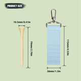 Maxbell Golf Tee Holder Women Men Stylish Golf Tee Carrier for Playing Golfing Belts Blue