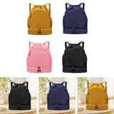 Maxbell Sports Drawstring Backpack Rucksack Party Travel Organizer Women Men Gym Bag Khaki