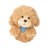 Maxbell Dog Plush Driver Head Cover Anti Scratch Women Men Gift Funny Golf Headcover Coffee