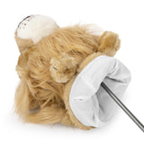 Maxbell Plush Lion Golf Wood Headcover Soft Golf Head Cover for Adults Golf Supplies