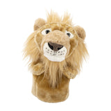 Maxbell Plush Lion Golf Wood Headcover Soft Golf Head Cover for Adults Golf Supplies