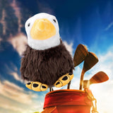 Maxbell Eagle Plush Driver Head Cover Adorable Scratch Resistant Universal Protector