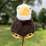 Maxbell Eagle Plush Driver Head Cover Adorable Scratch Resistant Universal Protector