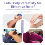 Maxbell Foam Roller 6 inch Round Equipment Balance Trainer for Massage Back Blue