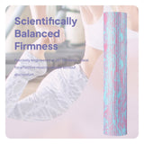 Maxbell Foam Roller 6 inch Round Equipment Balance Trainer for Massage Back Blue