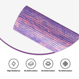 Maxbell Foam Roller 6 inch Round Equipment Balance Trainer for Massage Back Violet