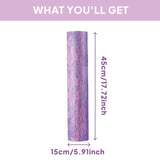 Maxbell Foam Roller 6 inch Round Equipment Balance Trainer for Massage Back Violet