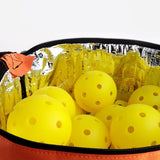 Maxbell Tennis Ball Bag Ideal Gift Foldable Adjustable Shoulder Strap for Gym Sports