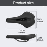 Maxbell Bike Seat for Mountain Road Bikes Breathable PU Leather Bicycle Seat Cushion