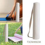 Maxbell Yoga Mat Bag Sports Gym Bag Canvas Carrying Bag for Exercise Training Travel 15cmx73cm