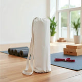 Maxbell Yoga Mat Bag Sports Gym Bag Canvas Carrying Bag for Exercise Training Travel 15cmx73cm