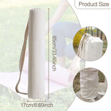 Maxbell Yoga Mat Bag Sports Gym Bag Canvas Carrying Bag for Exercise Training Travel 17cmx85cm