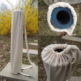 Maxbell Yoga Mat Bag Sports Gym Bag Canvas Carrying Bag for Exercise Training Travel 17cmx85cm