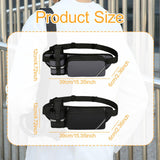 Maxbell Fanny Pack for Men Women Adjustable Belt Waist Bag for Running Sports Casual grey