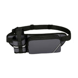 Maxbell Fanny Pack for Men Women Adjustable Belt Waist Bag for Running Sports Casual grey