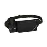 Maxbell Fanny Pack for Men Women Adjustable Belt Waist Bag for Running Sports Casual black
