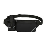 Maxbell Fanny Pack for Men Women Adjustable Belt Waist Bag for Running Sports Casual black