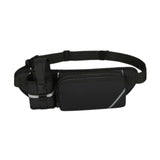 Maxbell Fanny Pack for Men Women Adjustable Belt Waist Bag for Running Sports Casual black
