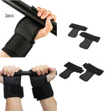 Maxbell Weight Lifting Wrist Straps Hand Grips for Working Out Bodybuilding Deadlift L