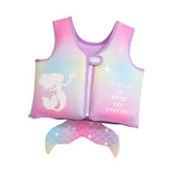 Maxbell Mermaid Pool Float Inflatable Swimming Ring for Vacation Beach Swimming Pool Vest