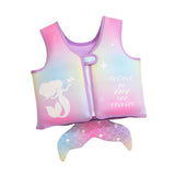 Maxbell Mermaid Pool Float Inflatable Swimming Ring for Vacation Beach Swimming Pool Vest