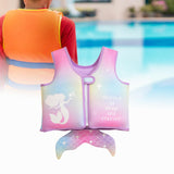 Maxbell Mermaid Pool Float Inflatable Swimming Ring for Vacation Beach Swimming Pool Vest