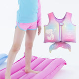 Maxbell Mermaid Pool Float Inflatable Swimming Ring for Vacation Beach Swimming Pool Vest