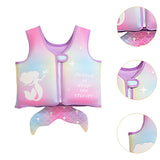 Maxbell Mermaid Pool Float Inflatable Swimming Ring for Vacation Beach Swimming Pool Vest